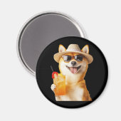Shiba Inu Magneet (Voorkant / Achterkant)