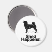 Shiba Inu Magneet (Voorkant / Achterkant)