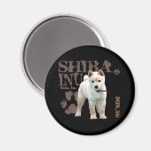 Shiba Inu Magneet (Voorkant / Achterkant)