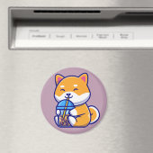 Shiba Inu Magnet (Insitu (Vaatwasser))