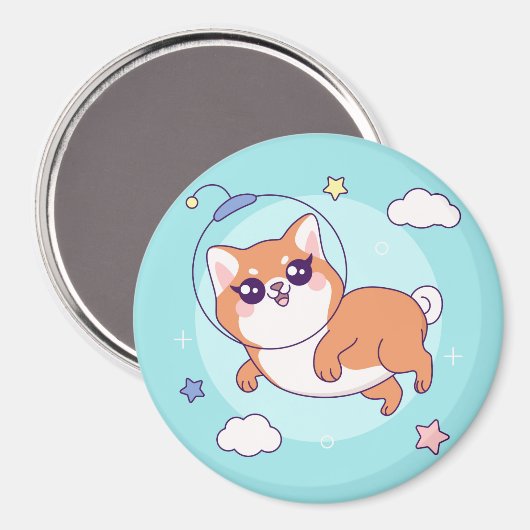 Shiba Inu Magnet (Voorkant / Achterkant)