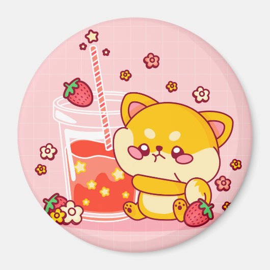 Shiba Inu Magnet (Voorkant)