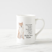 Shiba Inu Mam Bone China Mok (Rechts)