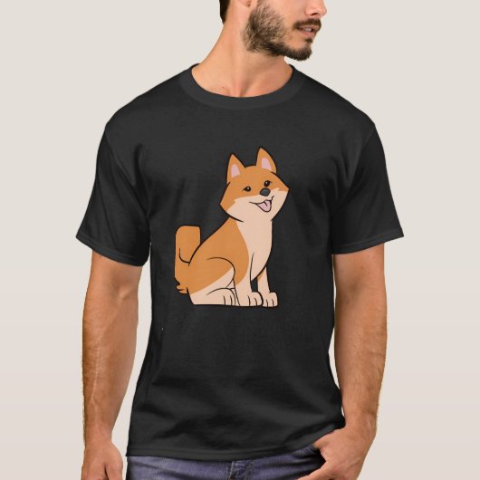 Shiba Inu Mam Dog Shiba mama T-shirt (Voorkant)