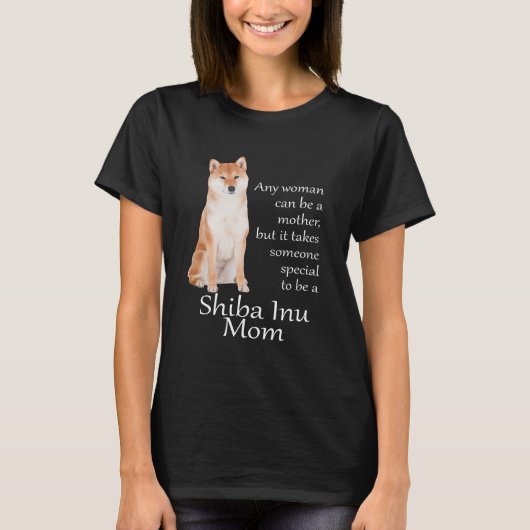 Shiba Inu Mam T-Shirt (Voorkant)