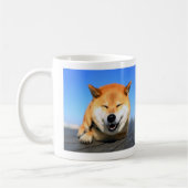 Shiba-inu Maru Koffiemok (Links)