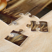 Shiba Inu met heks Pet Halloween Legpuzzel (Zijkant)