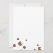 Shiba Inu Modern verjaardagsfeest voor Kind Bedankkaart (Achterkant)