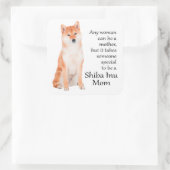 Shiba Inu Moeder Stickers (Tas)