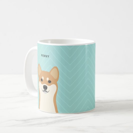 Shiba Inu Mokken (Voorkant links)