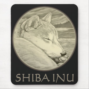 Shiba Inu Mousepad Gifts Ancient Wolf Dogs Gifts Muismat