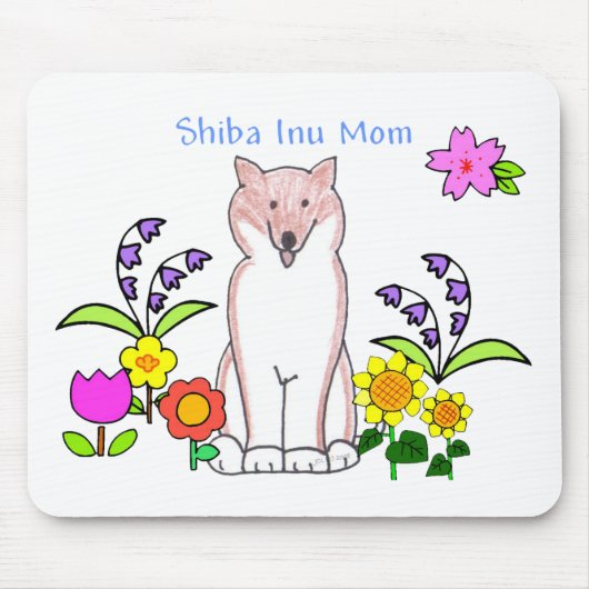 Shiba Inu Mousepad Muismat (Voorkant)
