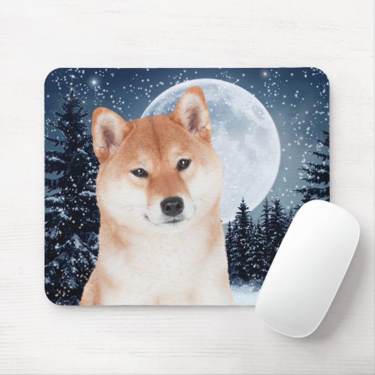 Shiba Inu Mousepad Muismat (Met muis)