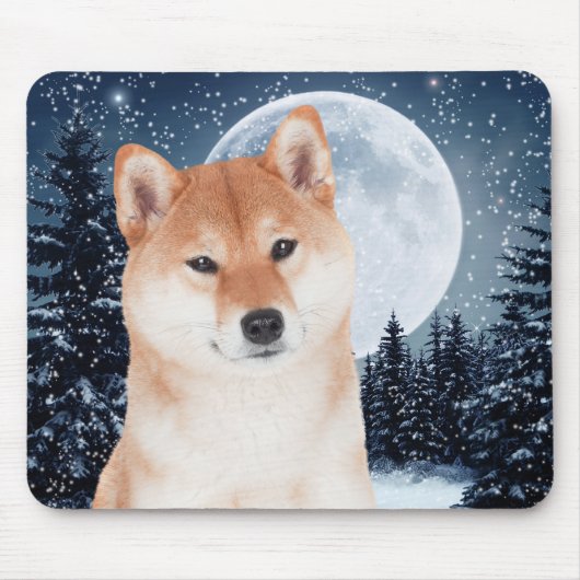 Shiba Inu Mousepad Muismat (Voorkant)