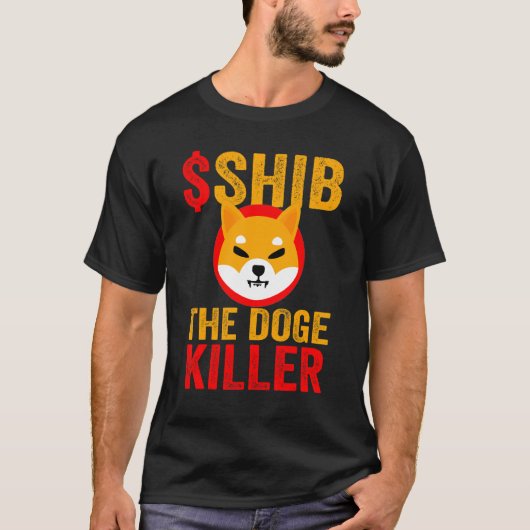 Shiba Inu munt cryptogeld als Shib de Doge Kil T-shirt (Voorkant)