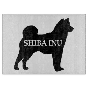 Shiba Inu name silo black Snijplank