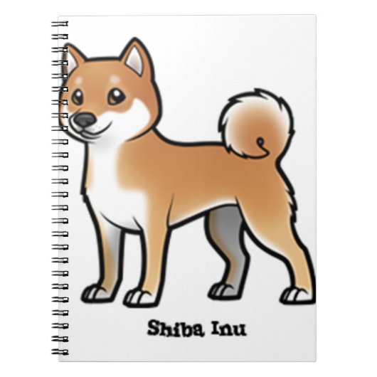 shiba inu notitieboek (Voorkant)