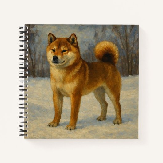 Shiba Inu Notitieboek (Voorkant)