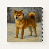 Shiba Inu Notitieboek (Achterkant)