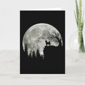 Shiba Inu On Mountain Halloween Gift For Dog Lover Kaart (Voorkant)