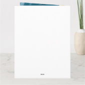 Shiba Inu op een peddel: Een Schilderachtig avontu Kaart (Achterkant)