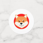 Shiba Inu Original Table Confetti (Kleine voorkant)