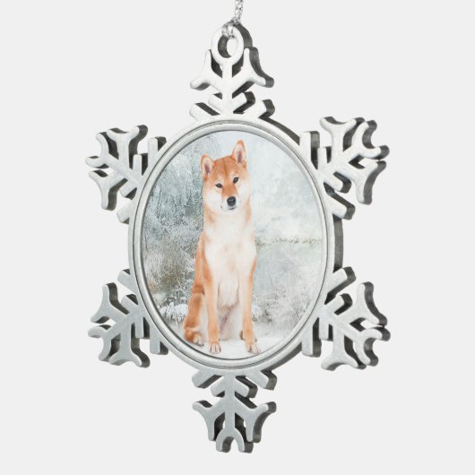 Shiba Inu Ornament (Rechts)