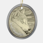 Shiba Inu Ornament Personalized Dao Art Decoration (Links)