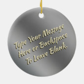 Shiba Inu Ornament Personalized Dao Art Decoration (Achterkant)