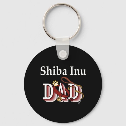 Shiba Inu Pa Sleutelhanger (Voorkant)