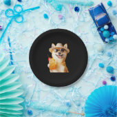 Shiba Inu Papieren Bordje (Feest)