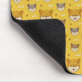 Shiba Inu Pattern Muismat (Hoek)
