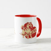 Shiba Inu Pawlentine's Day Mok (Voorkant rechts)