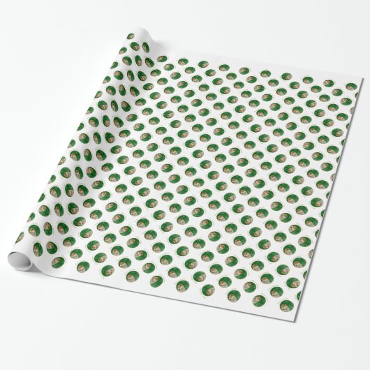 Shiba Inu Peace Cadeaupapier (Uitgerold)
