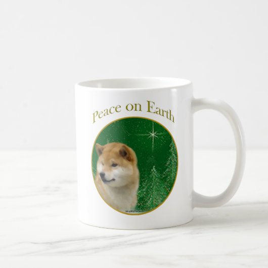 Shiba Inu Peace Koffiemok (Rechts)