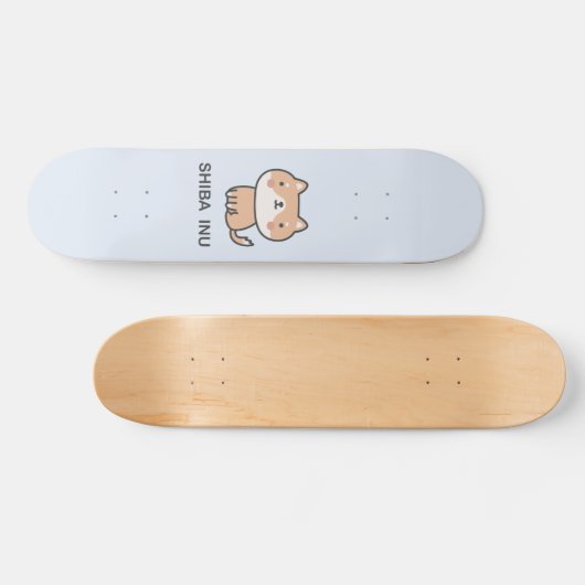 Shiba Inu Persoonlijk Skateboard (Horizontaal)