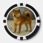 Shiba Inu Poker Chips (Voorkant)