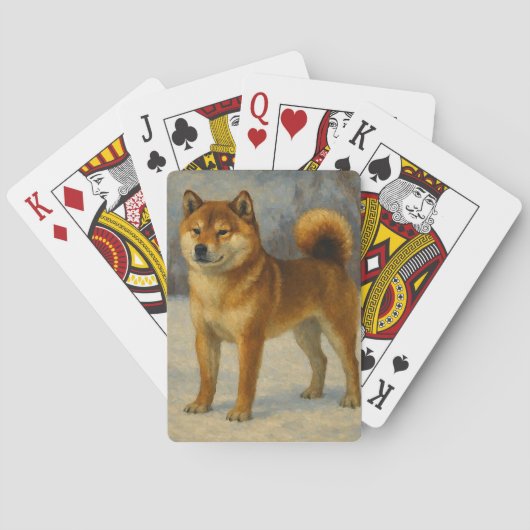 Shiba Inu Pokerkaarten (Achterkant)