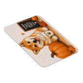 Shiba Inu Pompoen Kruiden Magneet (Rechterzijde)