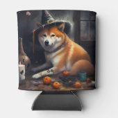 Shiba Inu pompoenen Halloween eng Blikjeskoeler (Achterkant)