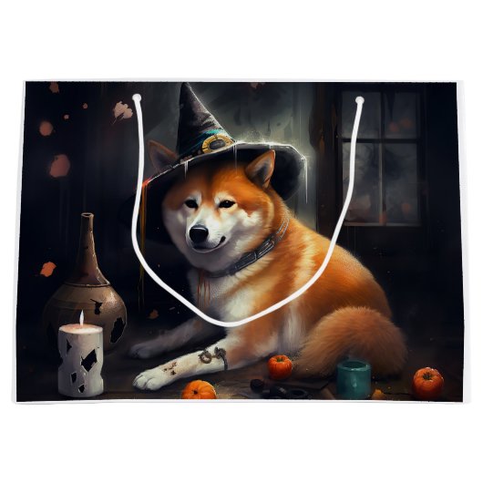 Shiba Inu pompoenen Halloween eng Groot Cadeauzakje (Voorkant)