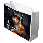 Shiba Inu pompoenen Halloween eng Groot Cadeauzakje (Voorkant Gekanteld)