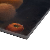 Shiba Inu pompoenen Halloween eng Snijplank (Hoek)