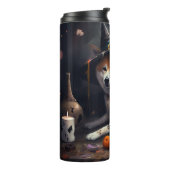 Shiba Inu pompoenen Halloween eng Thermosbeker (Gedraaid links)