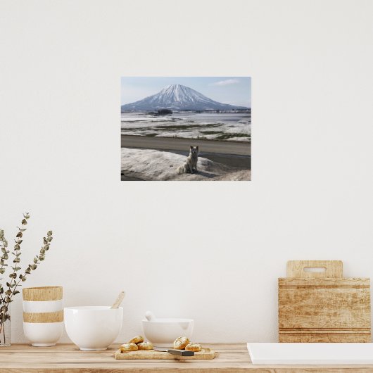 Shiba Inu Poster (Keuken)