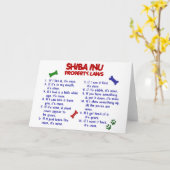 SHIBA INU Property Laws 2 Kaart (Gele Bloem)