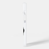 Shiba Inu Puppy Art Monogram Case-Mate iPhone Case (Achterkant / Links)