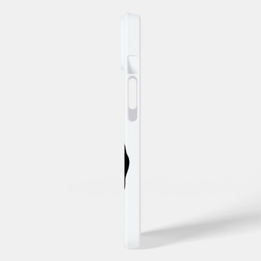 Shiba Inu Puppy Art Monogram Case-Mate iPhone Case (Achterkant / Links)