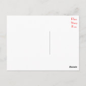 Shiba Inu Puppy Dog Greeting Post Card Briefkaart (Achterkant)