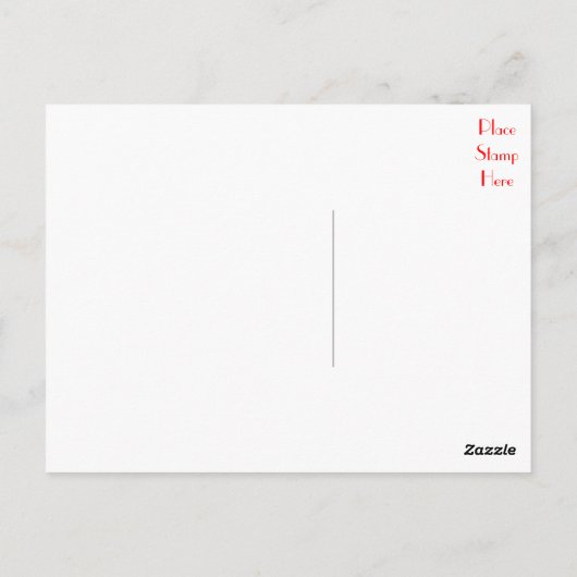 Shiba Inu Puppy Dog Greeting Post Card Briefkaart (Achterkant)